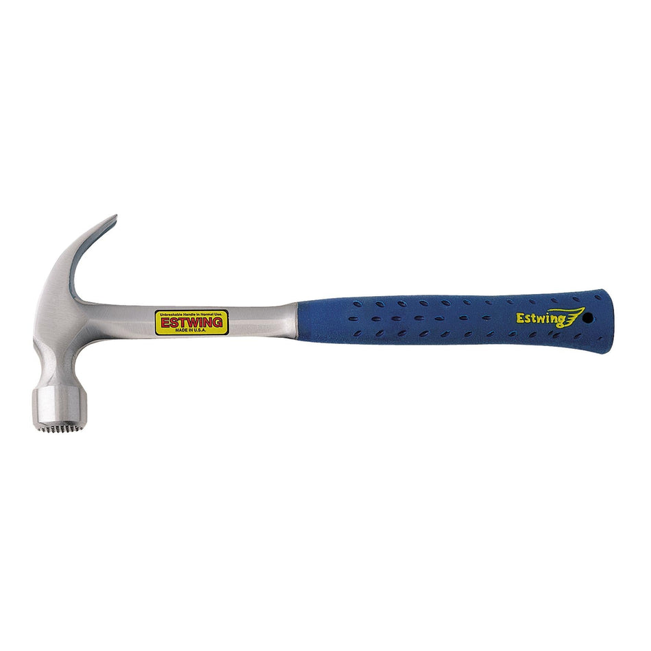 Draper 23546 Estwing E3-22CR Smooth Face Curved Framing Hammer, 22oz/616g