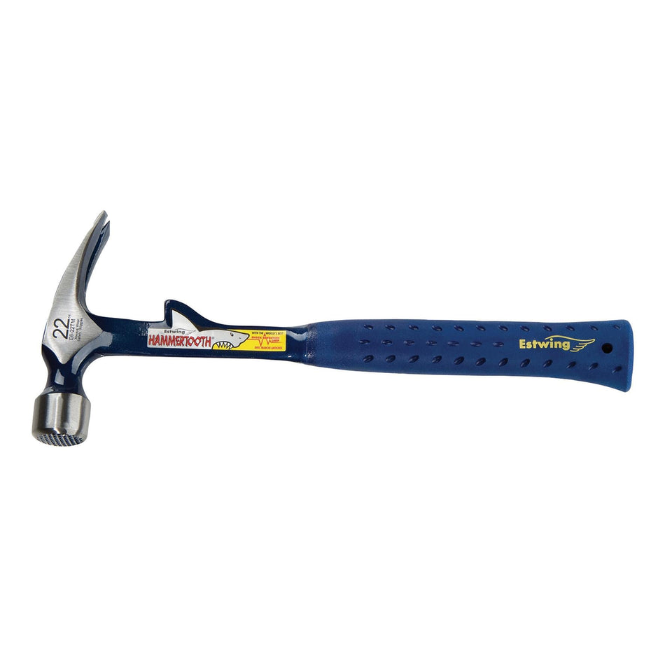 Draper 23597 Estwing E6-22TM Hammertooth Milled Face Hammer, 22oz/616g