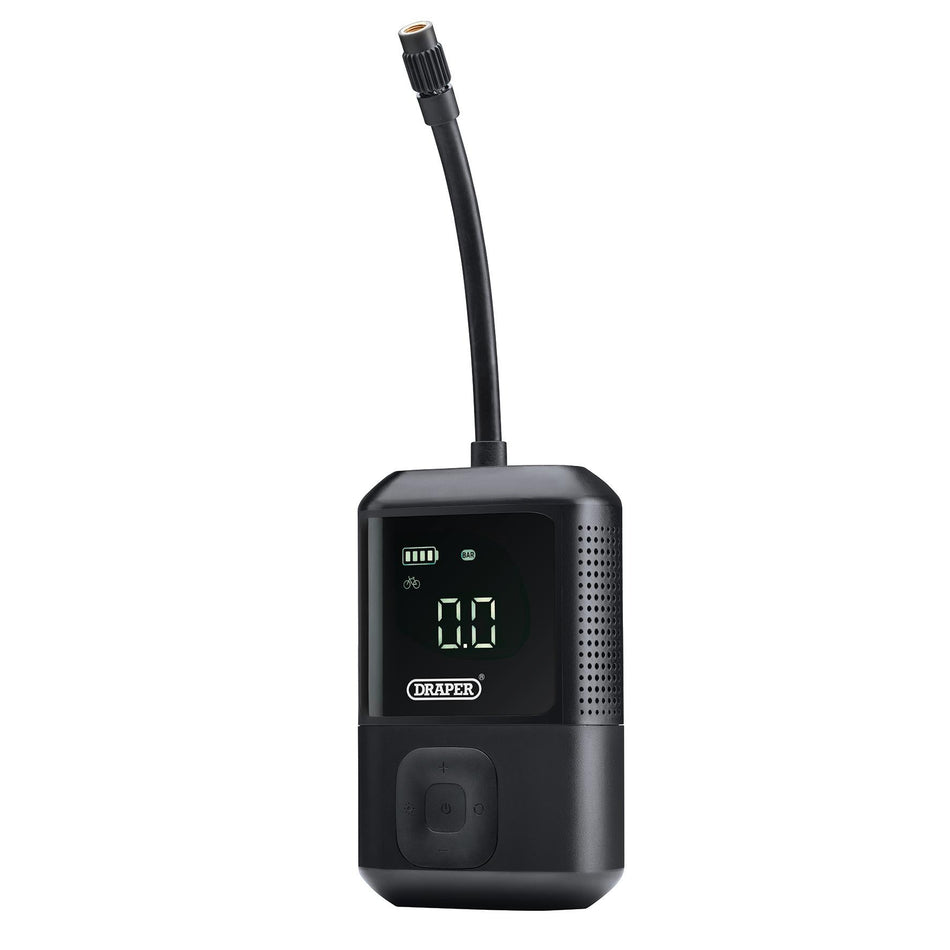 Draper 23630 7.4V Compact Digital Air Compressor