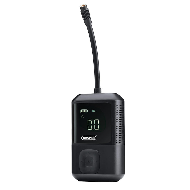 Draper 23630 7.4V Compact Digital Air Compressor