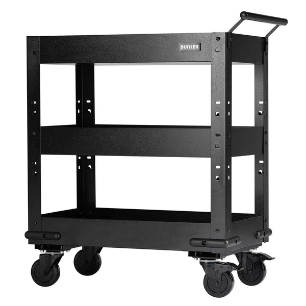 BUNKERÂ® 23643 Modular 3 Tier Trolley With Pull Handle