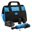 Draper 23649 12V Ratchet Kit, 2 x 1.5Ah Batteries, 1 x Fast Charger, 1 x Tool bag