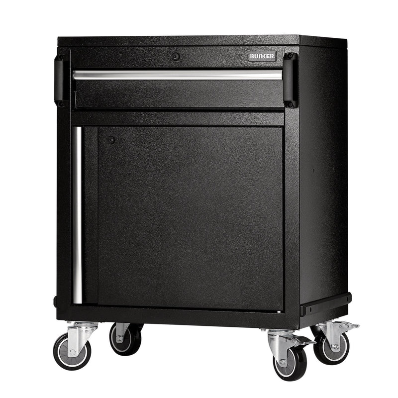 BUNKERå¨ 23687 Modular Power Tool Mobile Cabinet, 1 Drawer, 1 Door, 646mm