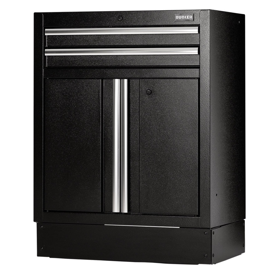 BUNKERå¨ 23752 Modular Floor Cabinet, 2 Drawer, 2 Door, 680mm