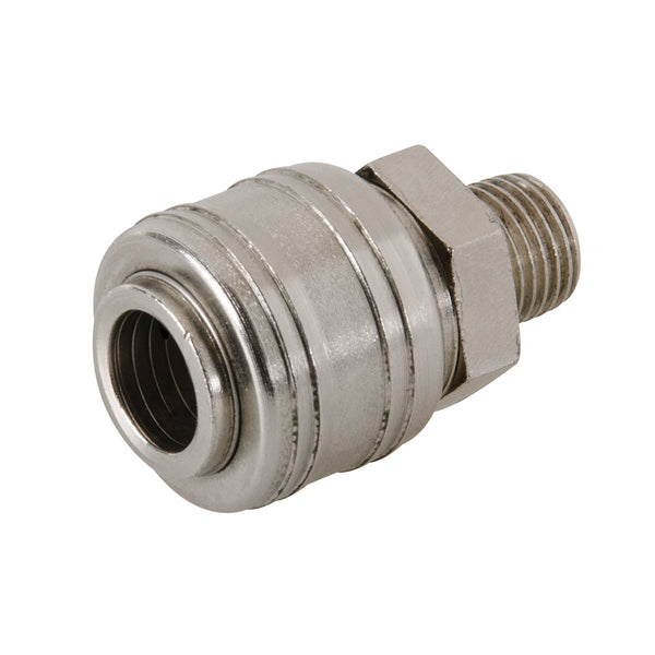 Silverline 237552 Euro Air Line Male Thread Quick Coupler
