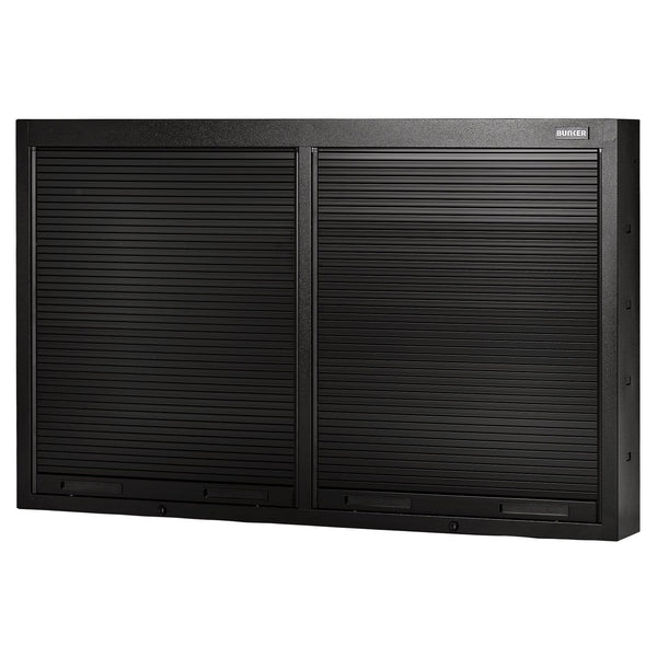 BUNKERå¨ 23757 Modular Wall Cabinet with Tambour Doors, 1360mm