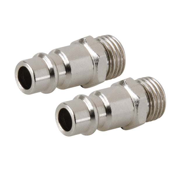 Silverline 237618 Euro Bayonet Coupler Male Thread 2pk