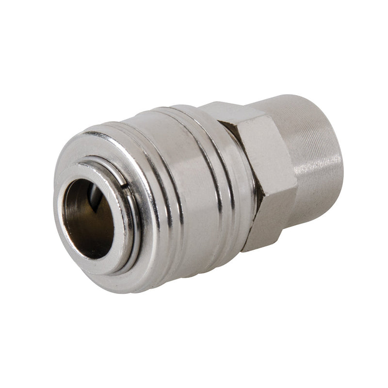 Silverline 238184 Euro Air Line Female Thread Quick Coupler