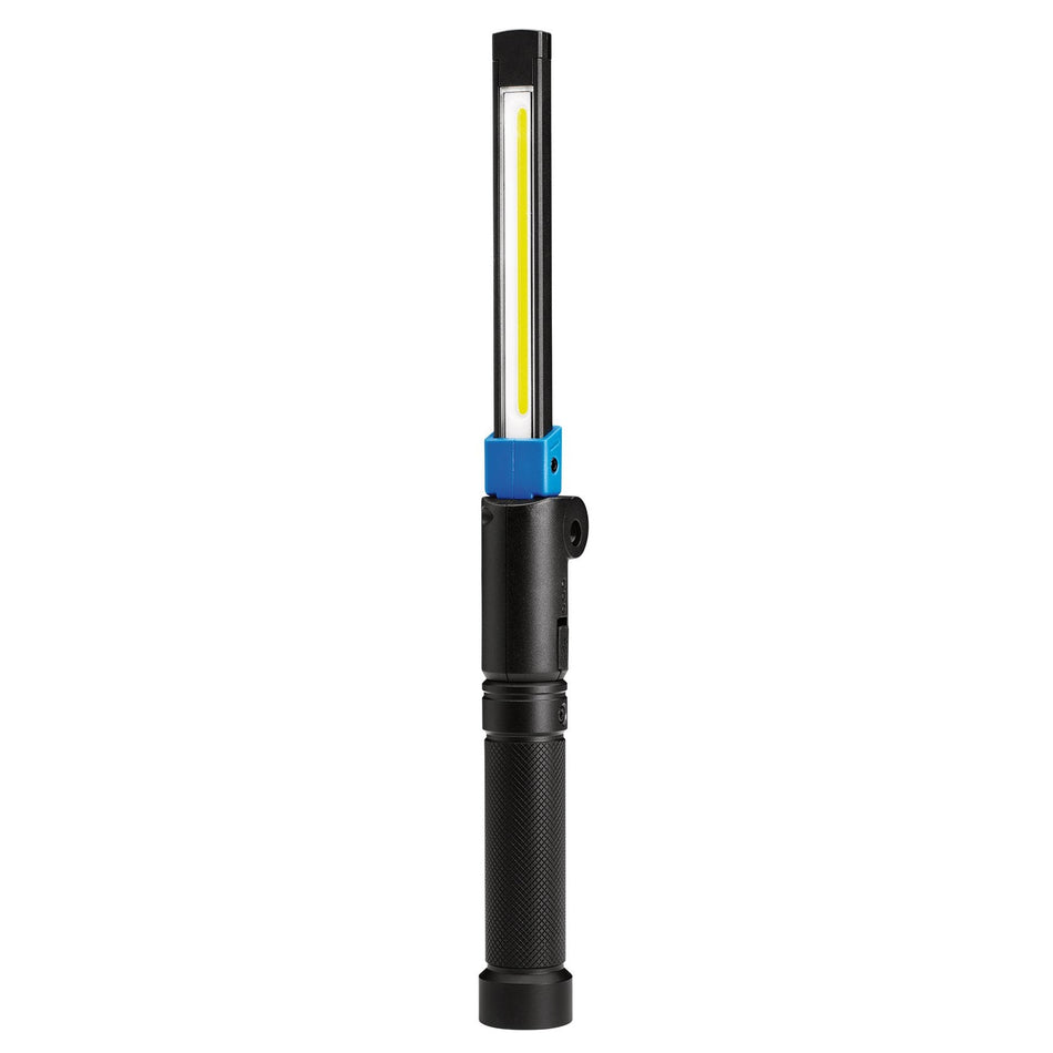 Draper Expert 23846 COB/SMD LED USB Rechargeable Folding Slim Light, 8W, 800 Lumens, USB-C Cable Supplied