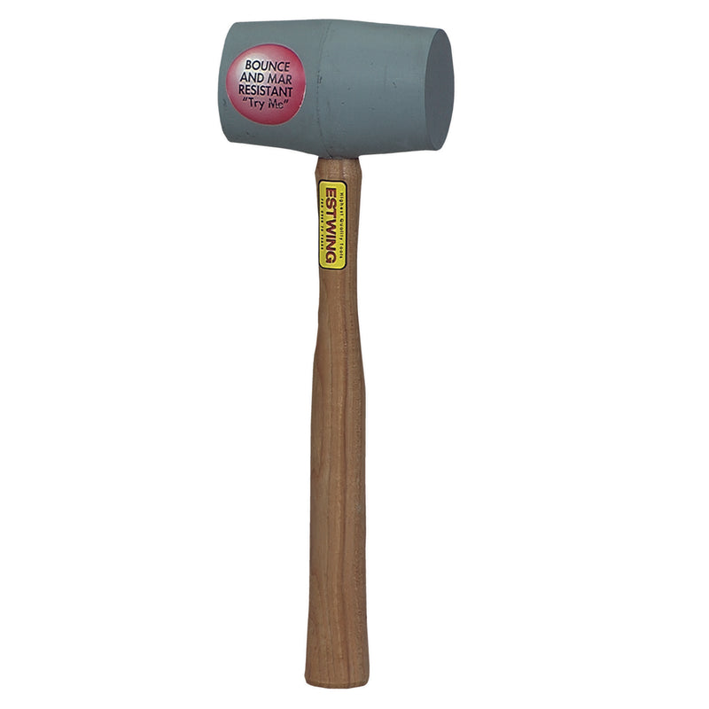 DRAPER 24061 Estwing EDH-12N Grey Deadhead Rubber Mallet, 12oz