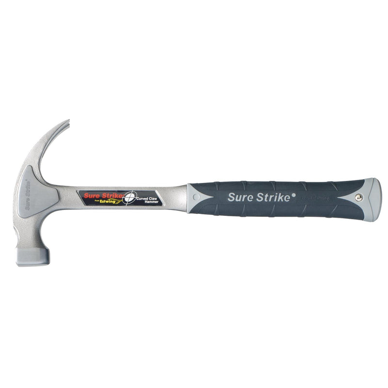 Draper 24079 Estwing EMR20C Sure Strike Curved Claw Hammer, 20oz/567g