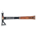 DRAPER 24112 Estwing ETA Black Eagle Tomahawk Axe with Leather Grip, 16"