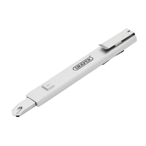 Draper 24195 Retractable Metal Snap-off Knife, 9mm