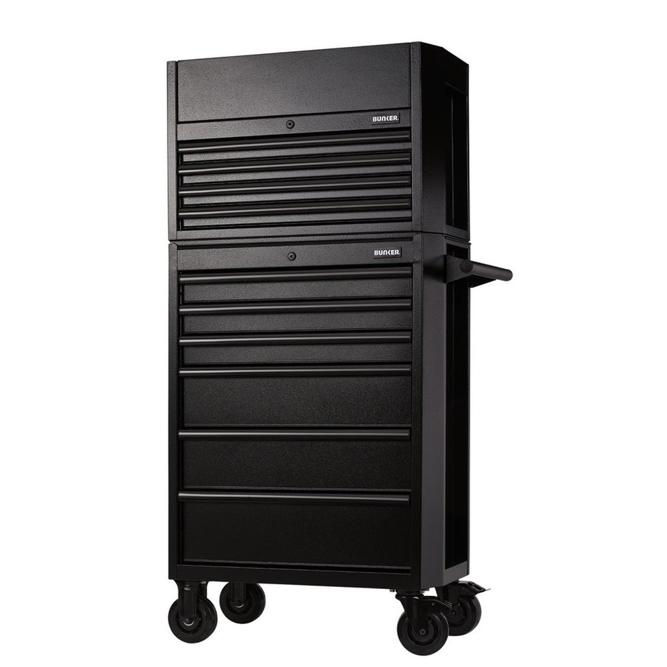 BUNKER® 24247 Combined Roller Cabinet and Tool Chest, 10 Drawer, 26"