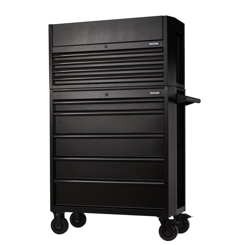 BUNKER® 24248 Combined Roller Cabinet and Tool Chest, 9 Drawer, 36"