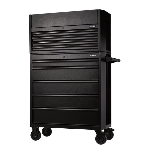 BUNKER&#174; 24248 Combined Roller Cabinet and Tool Chest, 9 Drawer, 36"