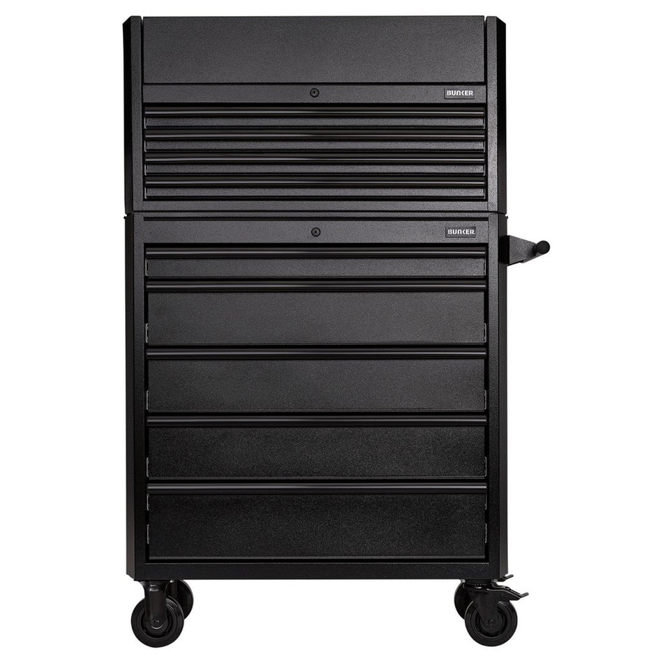 BUNKER® 24248 Combined Roller Cabinet and Tool Chest, 9 Drawer, 36"