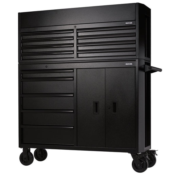 BUNKER&#174; 24249 Combined Roller Cabinet and Tool Chest, 13 Drawer, 52"