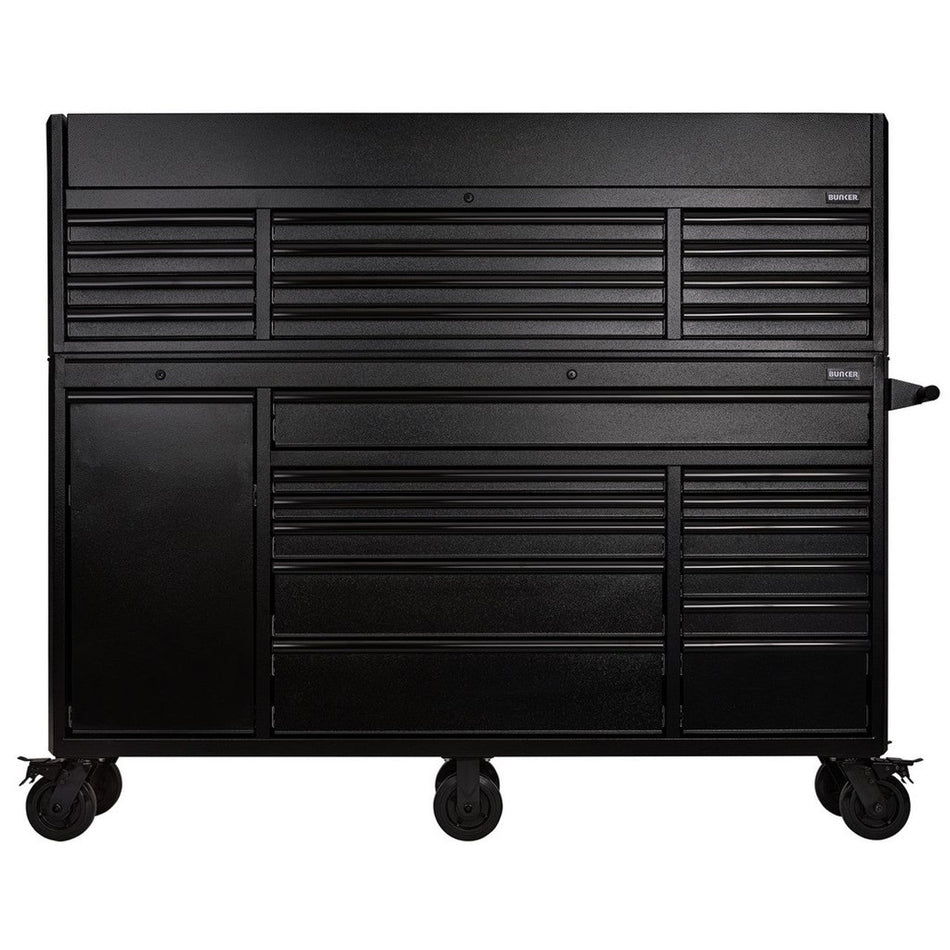BUNKER 24253 Combined Roller Cabinet and Tool Chest, 25 Drawer, 72"