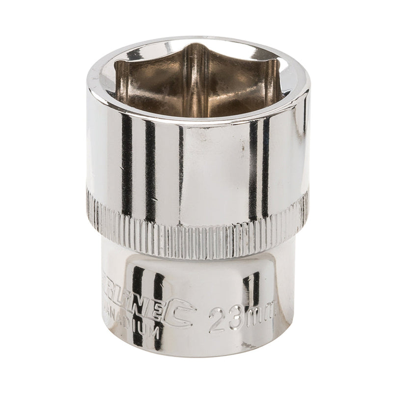 Silverline 243805 Socket 1/2" Drive 6pt Metric