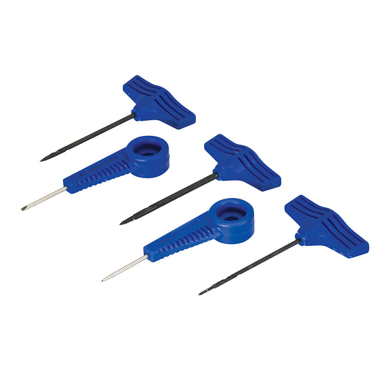 Silverline 245060 Twist Gimlet, Bradawl & Awl Set 5pce