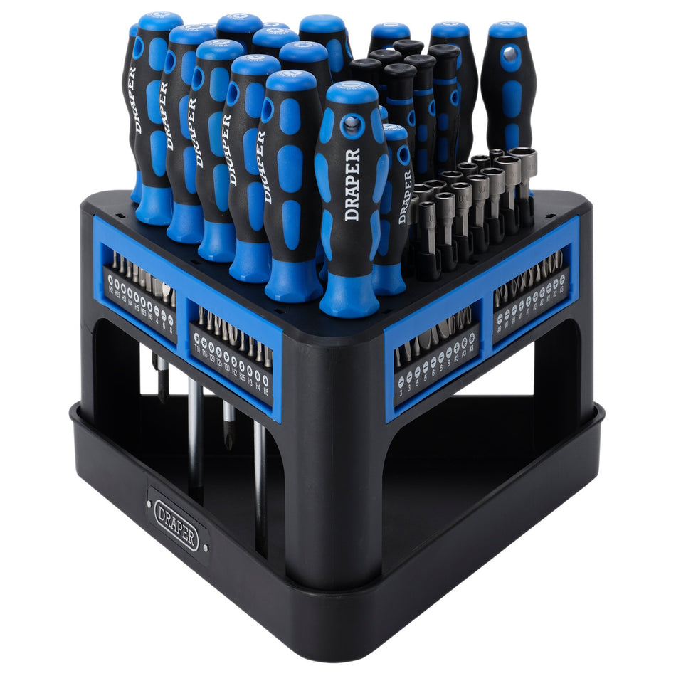 Draper 24719 Screwdriver, Socket and Bit Set (100 Piece)