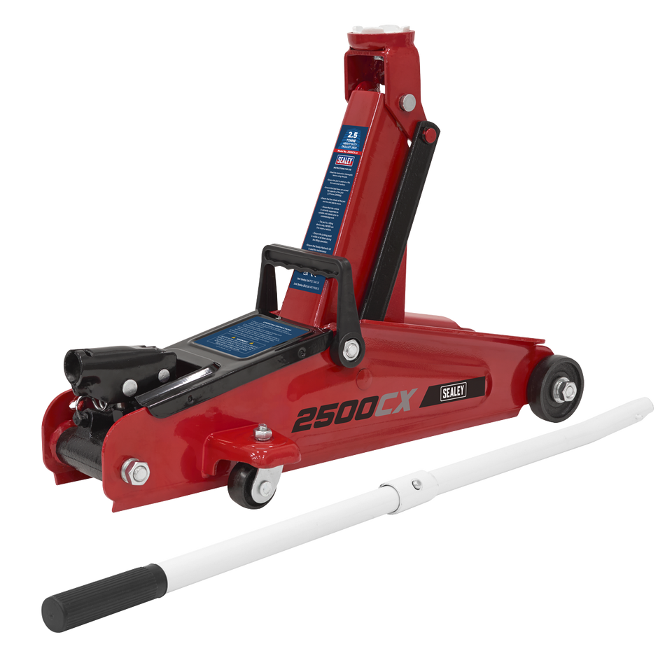 Sealey 2500CX Heavy-Duty Trolley Jack 2.5 Tonne