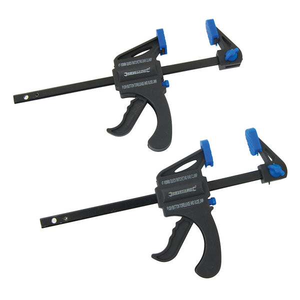 Silverline 250108 Mini Clamps 2pk