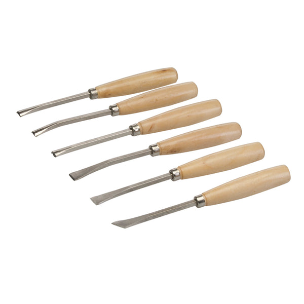 Silverline 250234 Carving Chisel Set 6pce