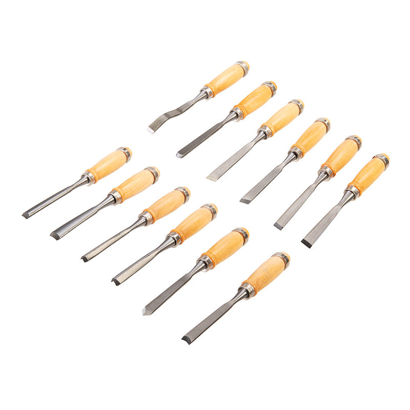 Silverline 250241 Wood Carving Set 12pce