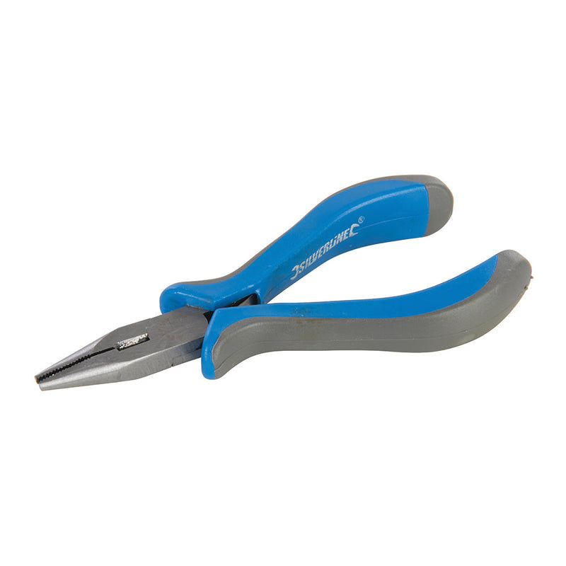 Silverline 250374 Long Nose Mini Pliers