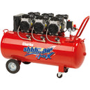 Clarke 2242058 SHHH AIR MAX 150/550 Triple Pump Low Noise 150L Oil Free Air Compressor (230V)