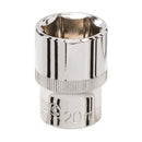 Silverline 257692 Socket 1/2" Drive 6pt Metric