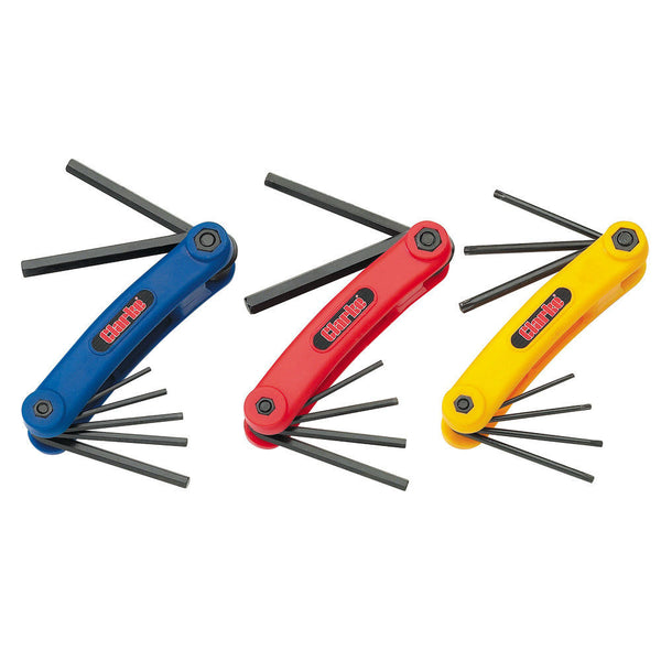 Clarke 1801582 CHT582 - 3 piece Hex & Torx Key Set