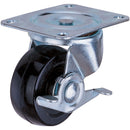 Clarke 4200111 Rubber Castor Wheels Fixed / Swivel / Swivel & Brake (50mm - 100mm)