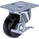 Clarke 4200111 Rubber Castor Wheels Fixed / Swivel / Swivel & Brake (50mm - 100mm)