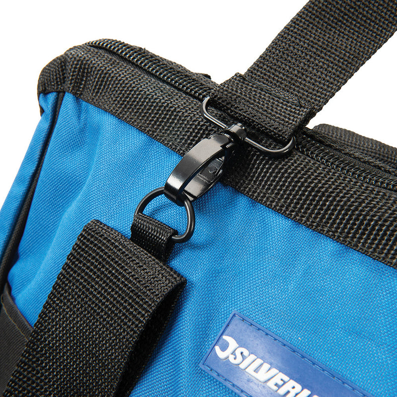 Silverline 268974 Tool Bag Hard Base Wide Mouth