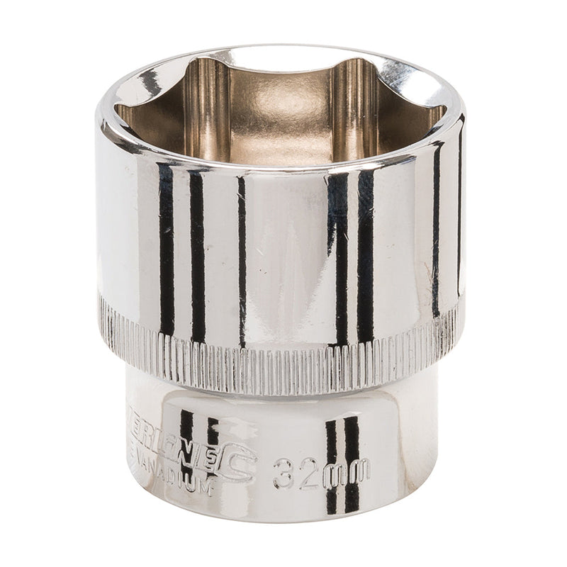 Silverline 269129 Socket 1/2" Drive 6pt Metric