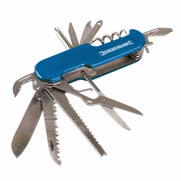 Silverline 270627 Pocket Knife 14-Function
