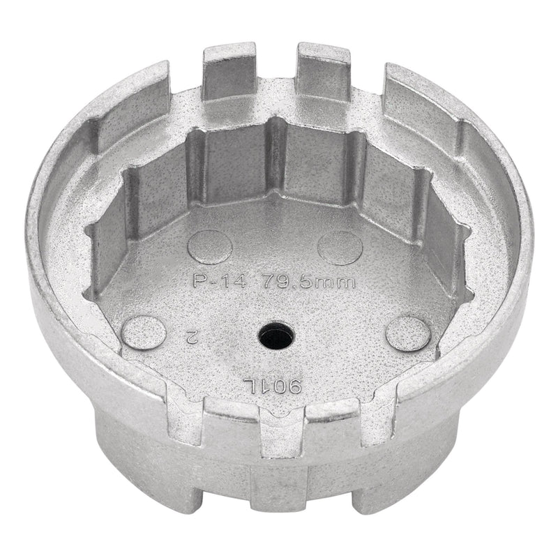 DRAPER 27075 Oil Filter Wrench, 3/8" Sq. Dr., 79.5mm/14 Flutes