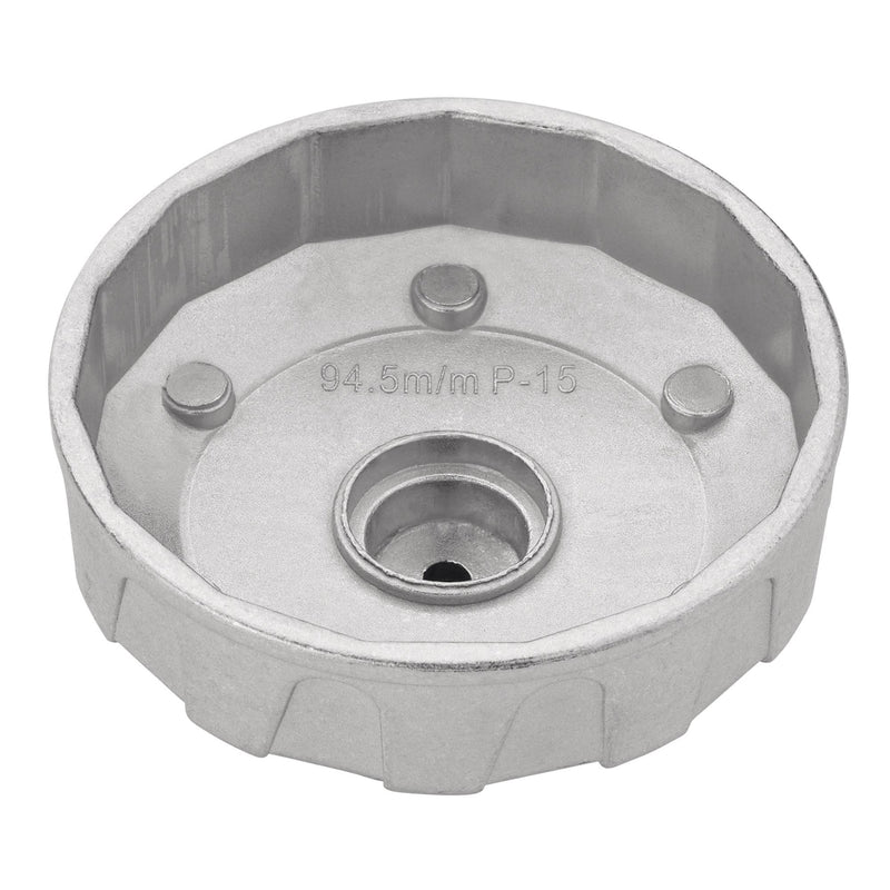 DRAPER 27138 Oil Filter Wrench, 3/8" Sq. Dr., 94.5mm/15 Flutes