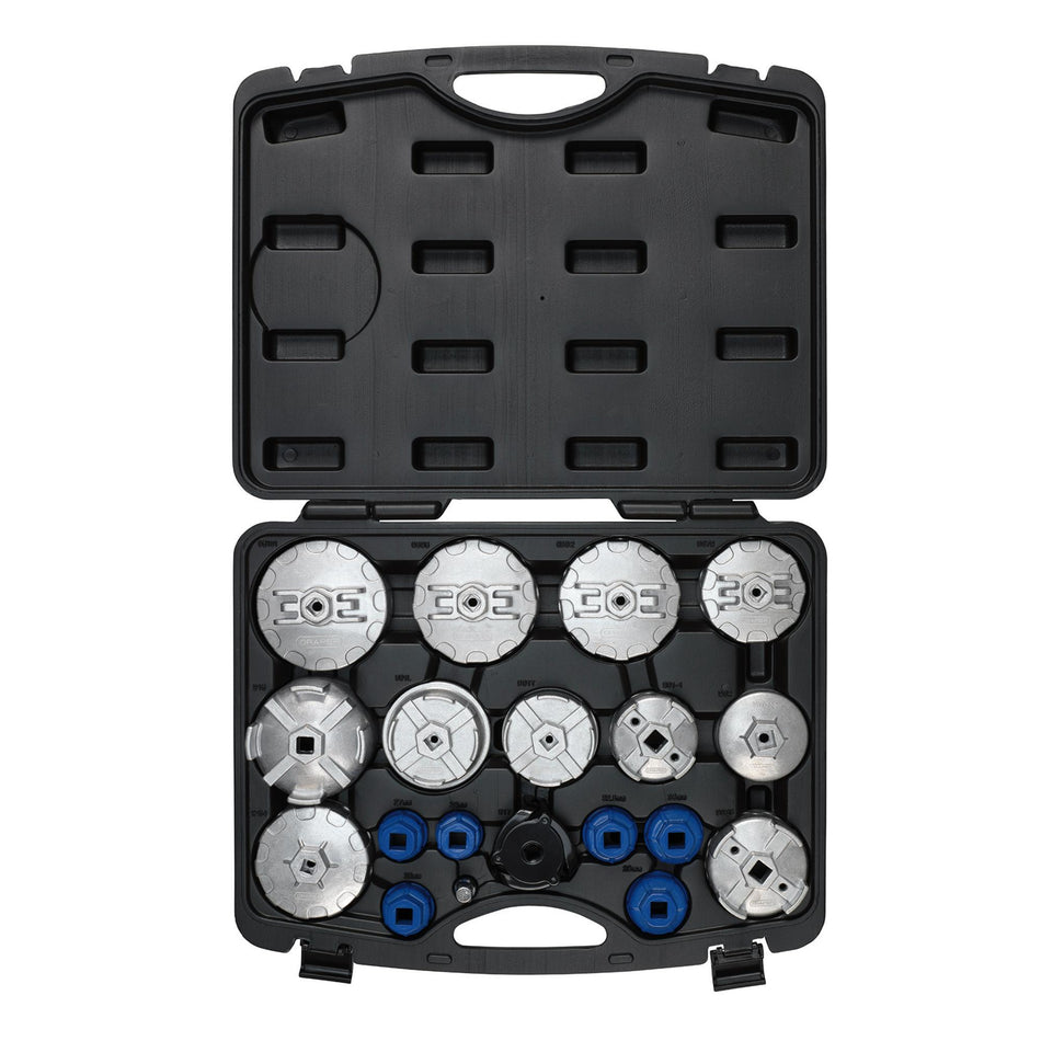 DRAPER 27237 Oil Filter Cap Wrench Set (19 Piece)