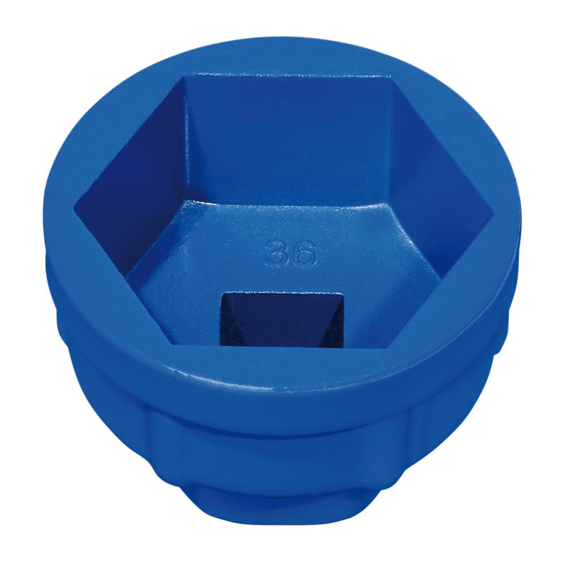 DRAPER 27310 Oil Filter Wrench, 1/2" Sq. Dr., 36mm/6 Flutes