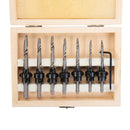 Silverline 273222 Drill & Countersink Set 7pce