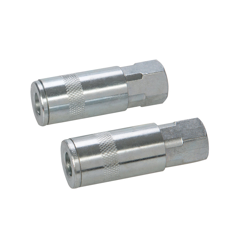 Silverline 277851 Air Line Quick Coupler 2pk