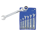 Silverline 277869 Flexible Head Ratchet Spanner Set 6pce