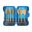 Silverline 279870 Titanium-Coated Flat Bit Set 7pce