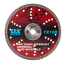 OX Tools OX-TX10R-230/22 Spectrum Superior Turbo Dia Blade - Multi-Steel - 230/22.23mm