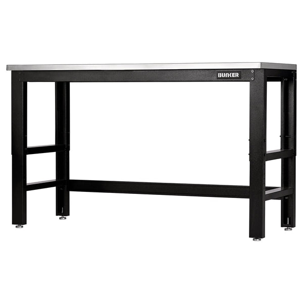 BUNKERå¨ 28090 Workbench with Stainless Steel Worktop, 1550mm