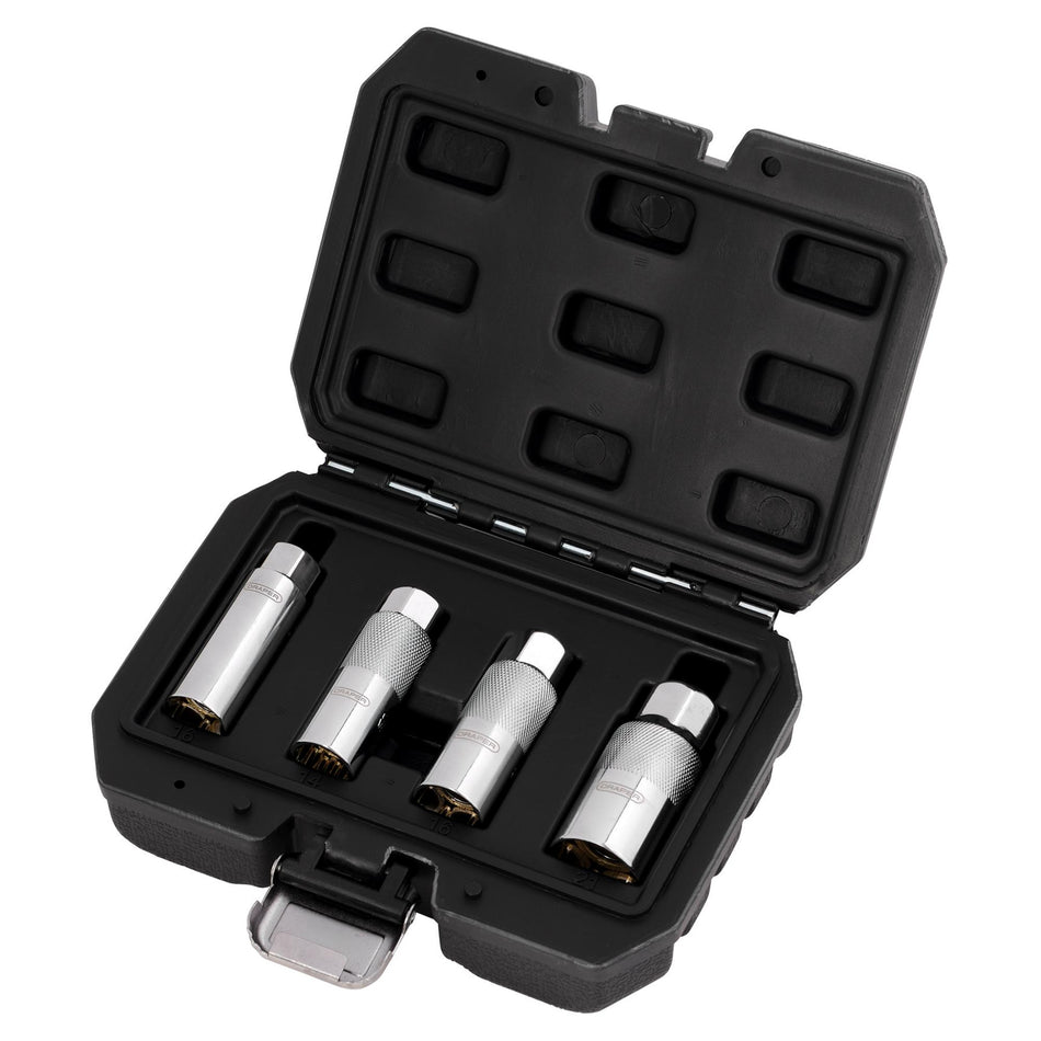 DRAPER 28195 Magnetic Spark Plug Socket Set, 3/8" Sq. Dr. (4 Piece)